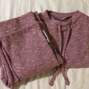 Gymshark pants and crop top set